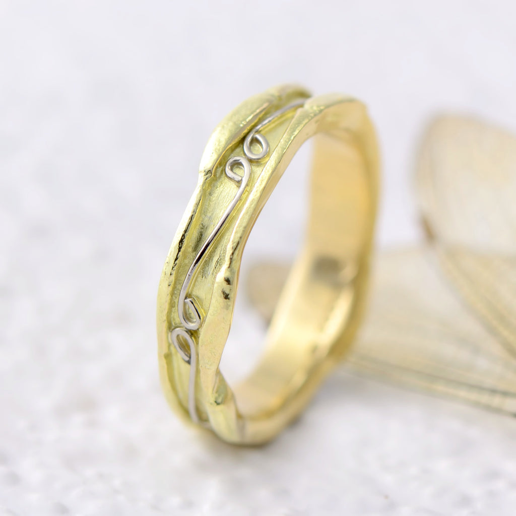 18ct fairtrade gold wedding ring 