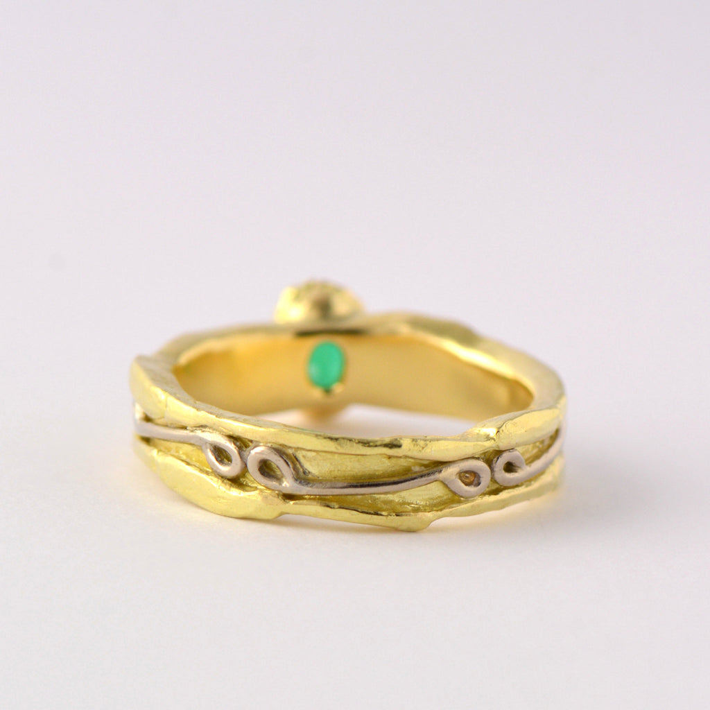 solid gold ring 
