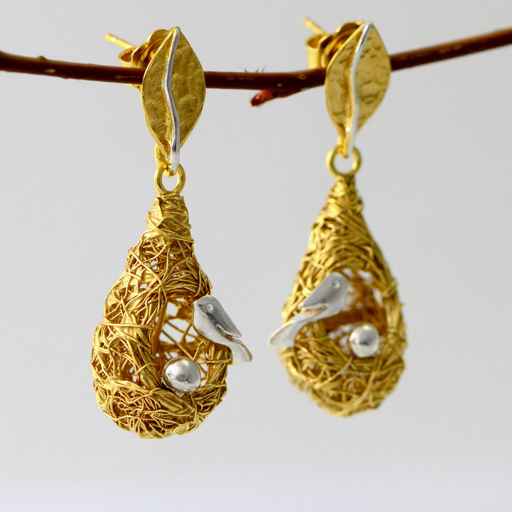 bird jewelry earrings 