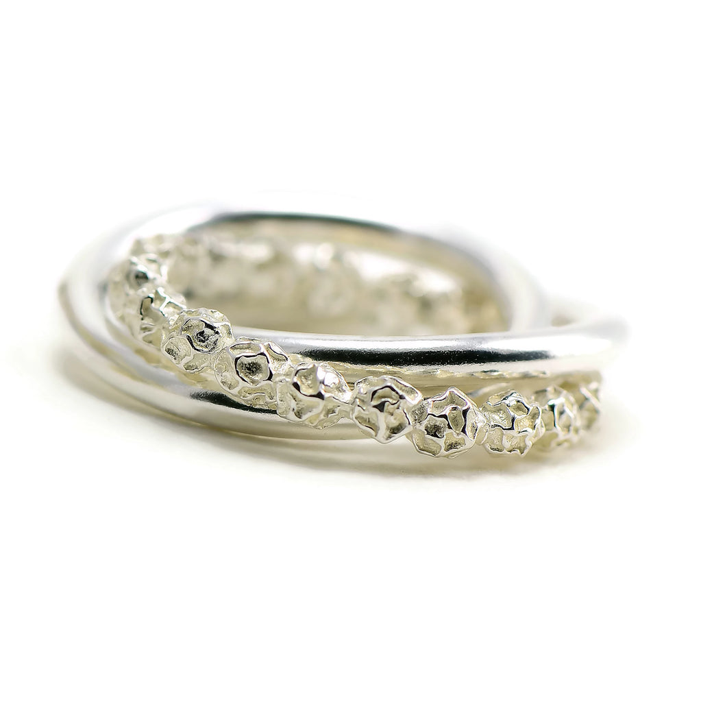 texture Russian wedding ring 