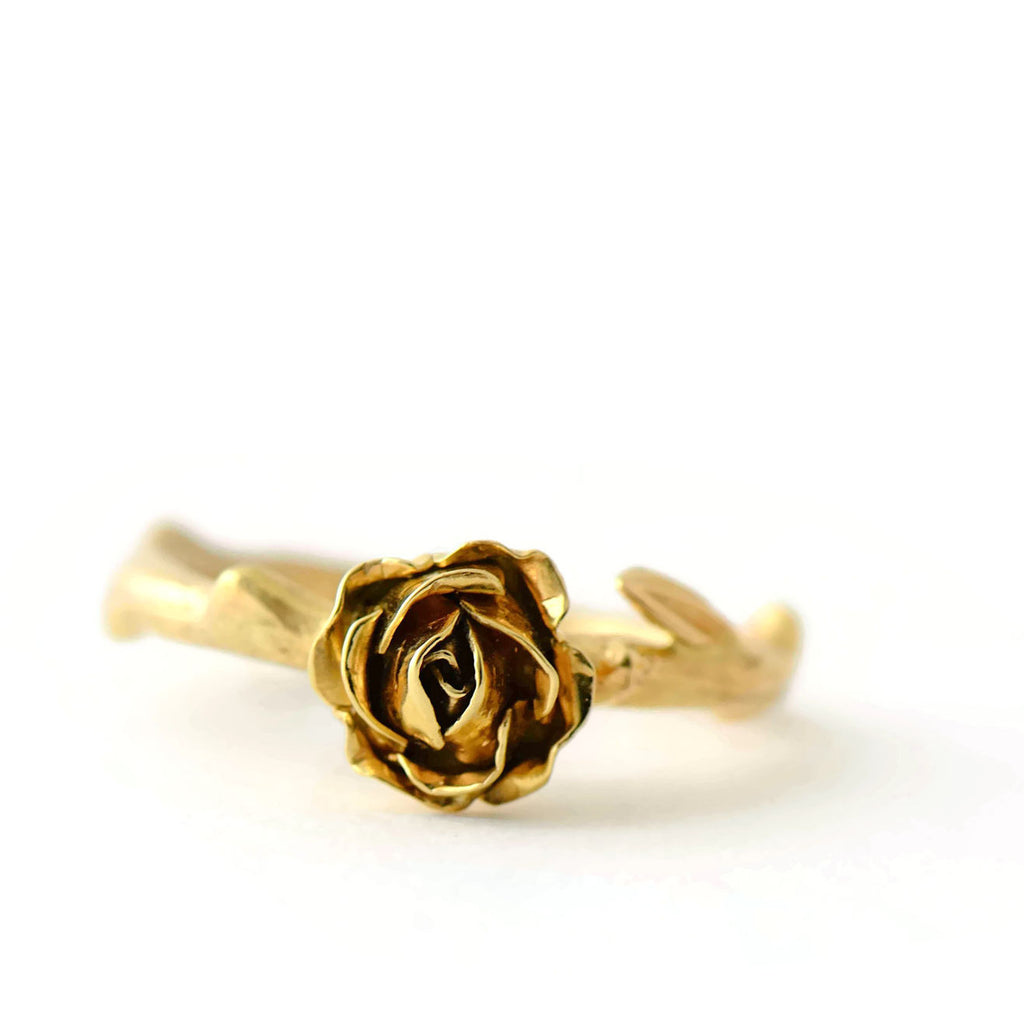 engagement rose ring 